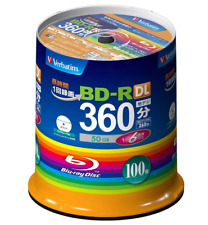 Verbatim Blank Blu-ray BD-R DL VBR260RP100SV1 50GB 1-6x 100 discs -New JAPAN picture