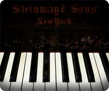 STEINWAY SONS CLASSIC VINTAGE PIANO UNIQUE RECTANGULAR MOUSE PAD GIFT picture