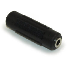 3.5mm Mini-Stereo/Mono TRS (or TS) Female to Female Coupler Adapter picture