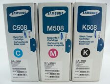 Samsung K508 M508 C508 Toner Cartridge Set CLT-508S C/M/K 2.0/2.5K NEW picture