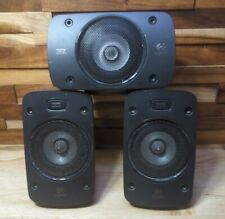 3 Logitech Z906 THX Certified Speakers Center Speaker, Left & Right  picture