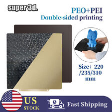 New Mosaic Style Double side PEO+PEI Sheet Heat Bed With magnetic base US STOCK picture