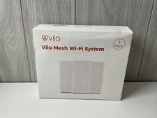 Vilo VLWF01 Mesh Wi-Fi System Dual Band AC1200 Up to 4,500 sqft 3 Pack Used picture