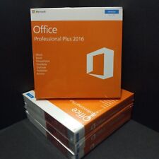 Microsoft Office 2016 Windows Professional DVD Plus Key Sealed picture