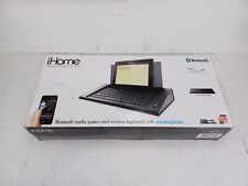 iHome Bluetooth Audio System and Wireless Keyboard with Speakerphone picture
