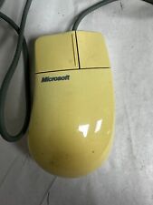 Vintage Microsoft Serial Mouse 2.1A 2 Button Mechanical Ball Mouse Untested picture