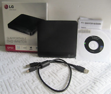 LG Slim Portable DVD Writer GP50 Brand New In Open Box Windows, Mac Compatible picture