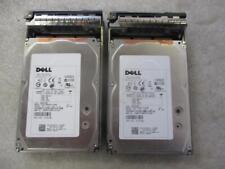 Lot Of 2 Dell HUS156045VLS600 450GB 15K SAS 3.5