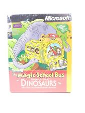 Vintage Magic School Bus Dinosaurs Cd ROM Computer Pc Games NIB NOS 96-00 picture