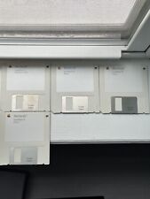 4 Apple Macintosh LaserWriter II 3.5 Floppy Disks, Installation, Fonts 1, 2 & 3 picture