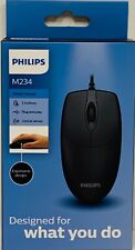 Philips SPK7234 USB Wired Computer Mouse for PC Laptop Desktop Computers NEW picture