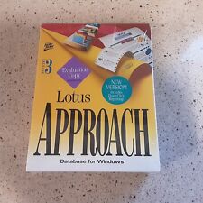Lotus Approach Database for Windows Release 3 Evaluation Copy  picture