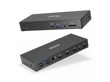 Plugable 13-in-1 USB-C Triple Monitor Docking Station with 100W Laptop Charging, picture