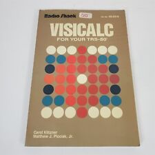 Vintage Original Radio Shack Visicalc For Your TRS-80 Book 62-2315 picture