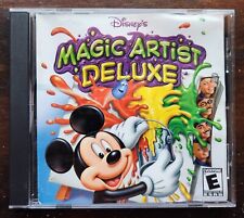 Walt Disney's : Magic Artist Deluxe (CD-ROM, 2001) PC Interactive Art Software picture