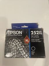 Genuine Epson 252XL High Capacity Black Ink Cartridge T252XL120 Dated 8/23 picture