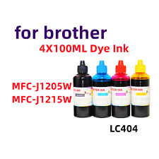 Premium Dye Ink bottles for brother MFC-J1205W MFC-J1215W LC404 LC-404 cartridge picture