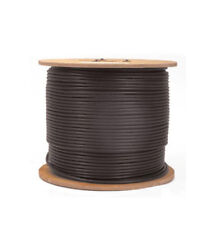 CAT6E 550MHz Outdoor Waterproof UV CMX Direct Burial Ethernet Cable Black 1000ft picture