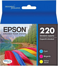 EPSON 220 DURABrite Ultra Ink Standard Capacity Color Cartridges 04/26 exp picture