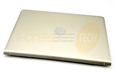 GENUINE HP PAVILION 14-BK061ST LCD BACK COVER SILK REAR GOLD 927907-001 GRADE C picture