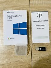 MS Server 2022 Standard- 16 CORES w 50 USER CALs Full Version with USB Flash picture