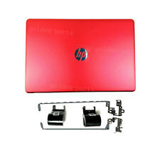 New LCD Back Cover Red With Hinges For HP 15-BS234WM 15-BS244WM L03441-001 US picture