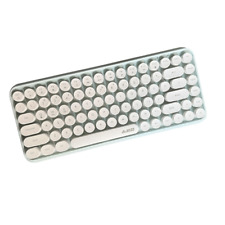 Nacodex Ajazz Bluetooth Keyboard Typewriter Style Green 308i Tested & Working picture