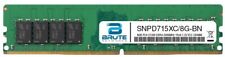 SNPD715XC/8G - Dell Compatible 8GB PC4-21300 DDR4-2666MHz 1Rx8 1.2V ECC UDIMM picture