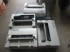 Lot of 4 AMT Datasouth AMT ACCEL-6350 Standard Multiform Impact Printer  *AS-IS picture