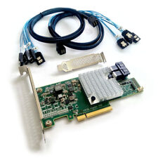 Inspur LSI 9300-8i SATA / SAS HBA Controller IT Mode 12Gb PCIe x8 + 2 cables picture