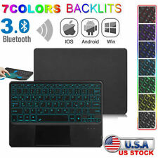 Wireless Bluetooth Keyboard with Touchpad Rechargeable Keyboard with Backlight picture
