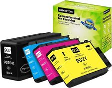 4PK 962XL Ink Cartridges Compatible for HP OfficeJet Pro 901 9012 9015 9018 9020 picture