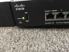 Cisco Systems SG350-10/ SG350-10-K9 V04 / 10-Port Gigabit Managed Switch picture