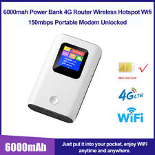 Wireless Unlocked 4g LTE Mobile Broadband Wifi Router Modem Hotspot Portable New picture