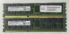 32GB Micron 2 x 16GB 2Rx4 PC3L-12800R-11-13-E2 Server Ram MT36KSF2G72PZ-1G6E1KF picture