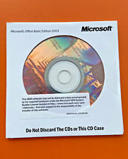 Microsoft Office 2003 Basic Edition W/Serial Number NEW(NOT for Windows 10/11) picture
