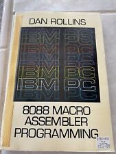 IBM PC 8088 macro assembler programming book picture