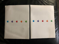 Apple ‘think different’ file folders (2). Vintage. Used. With logos.￼ picture