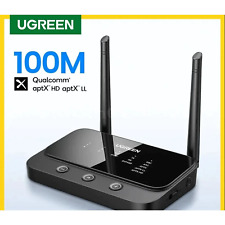 Ugreen 100m Long Range Bluetooth 5.0 Transmitter Receiver AptX LL HD TV Home picture