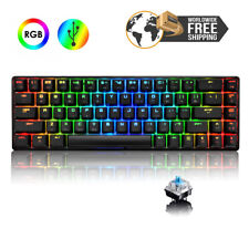 60% Wired Compact Mechanical Gaming keyboard RGB Backlit Type-C for PC Xbox PS4 picture