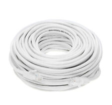 CAT6e/CAT6 Ethernet LAN Network RJ45 Patch Cable White 25FT-200FT Multipack LOT picture