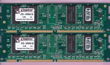 256MB 2x128MB PC-100 Kingston KTD-XPSRN/128 INFINEON PC100 SDRAM SDR Memory Kit picture