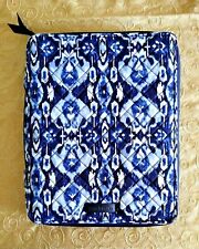 NWT Vera Bradley Tablet Tamer Organizer Case Sleeve Bag in Ikat Island Blue  picture