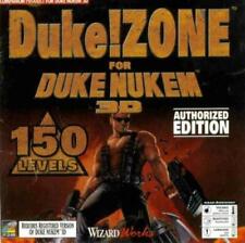 Duke Nukem 3D + DukeZone 150 Bonus CD PC alien combat action game + addon level picture