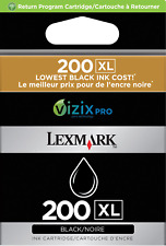 New Genuine Lexmark 200XL Black Ink Cartridge Bag OfficeEdge Pro4000 picture