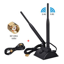 6dBi WiFi 2.4GHz 5GHz Dual Band Wireless Magnetic Antenna for PCI-E WiFi Network picture