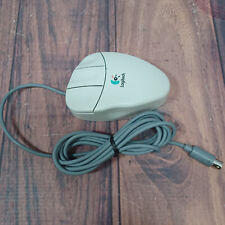 Logitech MouseMan Serial-MousePort M-CQ38 Ps/2 Wired Mouse ~TESTED~ Vintage Vgc picture