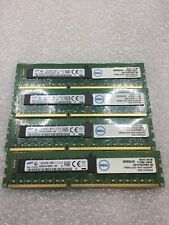 Lot of 4 SAMSUNG 8GB 1RX4 PC3L-12800R M393B1G70QH0-YK0 Server Memory FREE S/H picture