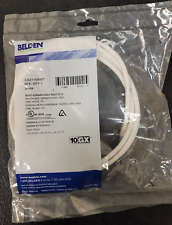 Belden Cat6A 7 FT Patch cord 24AWG 625Bonded Pair 10GX White - RJ45 CA21109007 picture