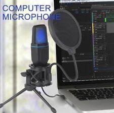 USB Gaming RGB Computer Microphone Condenser Studio Microphone Podcast Streaming picture
